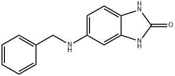 5-(benzylamino)-2,3-dihydro-1H-1,3-benzodiazol-2-one,885006-52-0,结构式
