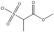 methyl 2-(chlorosulfonyl)propanoate Struktur