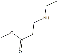 methyl 3-(ethylamino)propanoate 结构式