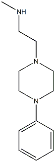 methyl[2-(4-phenylpiperazin-1-yl)ethyl]amine 化学構造式