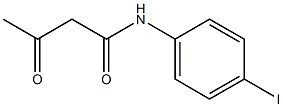 N-(4-iodophenyl)-3-oxobutanamide Structure