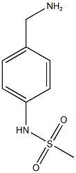 N-[4-(aminomethyl)phenyl]methanesulfonamide Structure