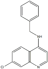 N-benzyl-7-chloroquinolin-4-amine Struktur