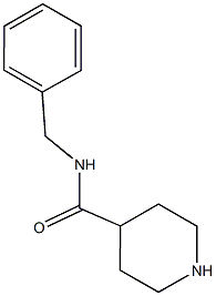 N-benzylpiperidine-4-carboxamide 化学構造式