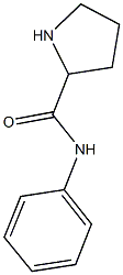 N-phenylpyrrolidine-2-carboxamide,,结构式