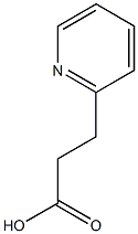 3-(pyridin-2-yl)propanoic acid Structure