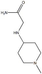 2-[(1-METHYLPIPERIDIN-4-YL)AMINO]ACETAMIDE|