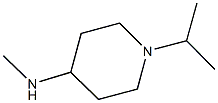 1-ISOPROPYL-N-METHYLPIPERIDIN-4-AMINE 结构式