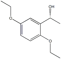 (1R)-1-(2,5-DIETHOXYPHENYL)ETHANOL Struktur