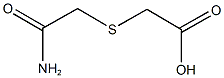 (2-AMINO-2-OXOETHYL)THIO]ACETIC ACID Structure