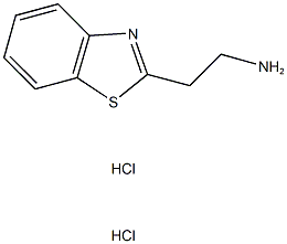 2-(1,3-BENZOTHIAZOL-2-YL)ETHANAMINE DIHYDROCHLORIDE 化学構造式