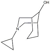 3-cyclopropyl-3-azabicyclo[3.3.1]nonan-9-ol Structure