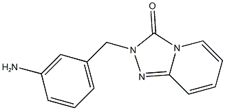 2-(3-aminobenzyl)[1,2,4]triazolo[4,3-a]pyridin-3(2H)-one Structure