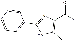 1-(5-methyl-2-phenyl-1H-imidazol-4-yl)ethanone Structure