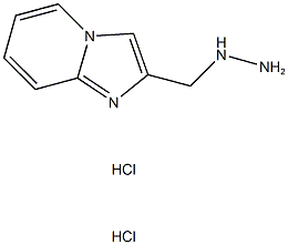 2-(hydrazinomethyl)imidazo[1,2-a]pyridine dihydrochloride Structure