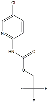  2,2,2-trifluoroethyl 5-chloropyridin-2-ylcarbamate