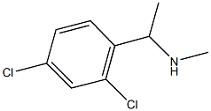N-[1-(2,4-dichlorophenyl)ethyl]-N-methylamine,,结构式