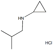 N-cyclopropyl-N-isobutylamine hydrochloride 结构式