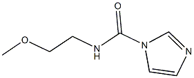 N-(2-methoxyethyl)-1H-imidazole-1-carboxamide Structure