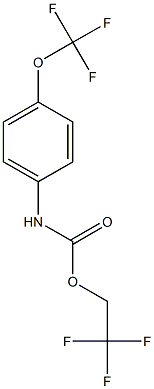  2,2,2-trifluoroethyl 4-(trifluoromethoxy)phenylcarbamate