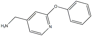 (2-phenoxypyridin-4-yl)methylamine Structure