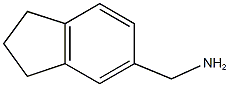 (2,3-dihydro-1H-inden-5-yl)methanamine 结构式