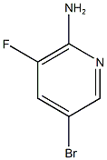 5-bromo-3-fluoropyridin-2-amine,,结构式