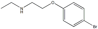 [2-(4-bromophenoxy)ethyl](ethyl)amine,,结构式