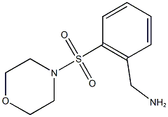 [2-(morpholine-4-sulfonyl)phenyl]methanamine|