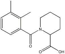 1-(2,3-dimethylbenzoyl)piperidine-2-carboxylic acid Structure