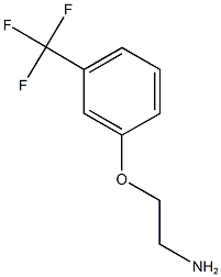 1-(2-aminoethoxy)-3-(trifluoromethyl)benzene Structure