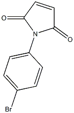 1-(4-bromophenyl)-2,5-dihydro-1H-pyrrole-2,5-dione,,结构式