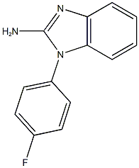 1-(4-fluorophenyl)-1H-1,3-benzodiazol-2-amine Struktur