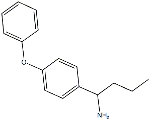 1-(4-phenoxyphenyl)butan-1-amine Structure