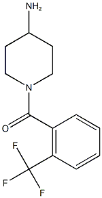 1-[2-(trifluoromethyl)benzoyl]piperidin-4-amine