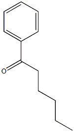 1-phenylhexan-1-one Struktur