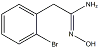 2-(2-bromophenyl)-N'-hydroxyethanimidamide|