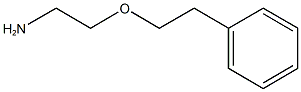 2-(2-phenylethoxy)ethan-1-amine Struktur