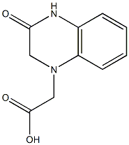 2-(3-oxo-1,2,3,4-tetrahydroquinoxalin-1-yl)acetic acid Struktur