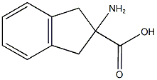 2-amino-2,3-dihydro-1H-indene-2-carboxylic acid Structure