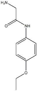 2-amino-N-(4-ethoxyphenyl)acetamide,,结构式