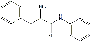2-amino-N,3-diphenylpropanamide Structure