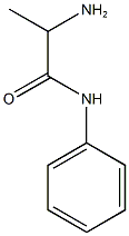 2-amino-N-phenylpropanamide Struktur