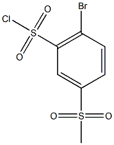 2-bromo-5-methanesulfonylbenzene-1-sulfonyl chloride