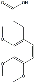 3-(2,3,4-trimethoxyphenyl)propanoic acid