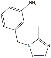 3-[(2-methyl-1H-imidazol-1-yl)methyl]aniline Structure