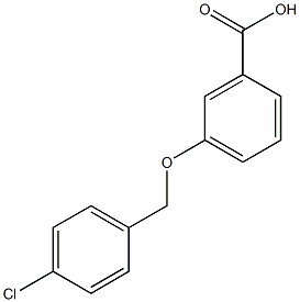 3-[(4-chlorophenyl)methoxy]benzoic acid|