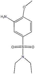 3-amino-N,N-diethyl-4-methoxybenzene-1-sulfonamide