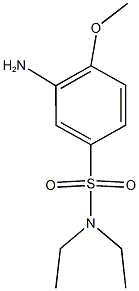 3-amino-N,N-diethyl-4-methoxybenzene-1-sulfonamide|