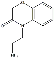 4-(2-aminoethyl)-3,4-dihydro-2H-1,4-benzoxazin-3-one Structure